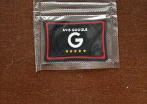 Carte Pro Avis Google Full Black Red